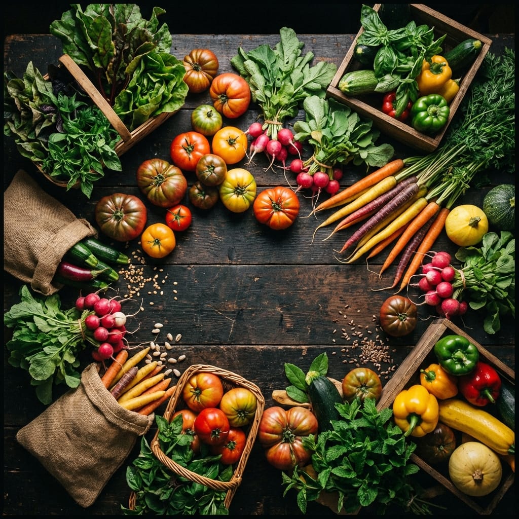 Fresh vegetables